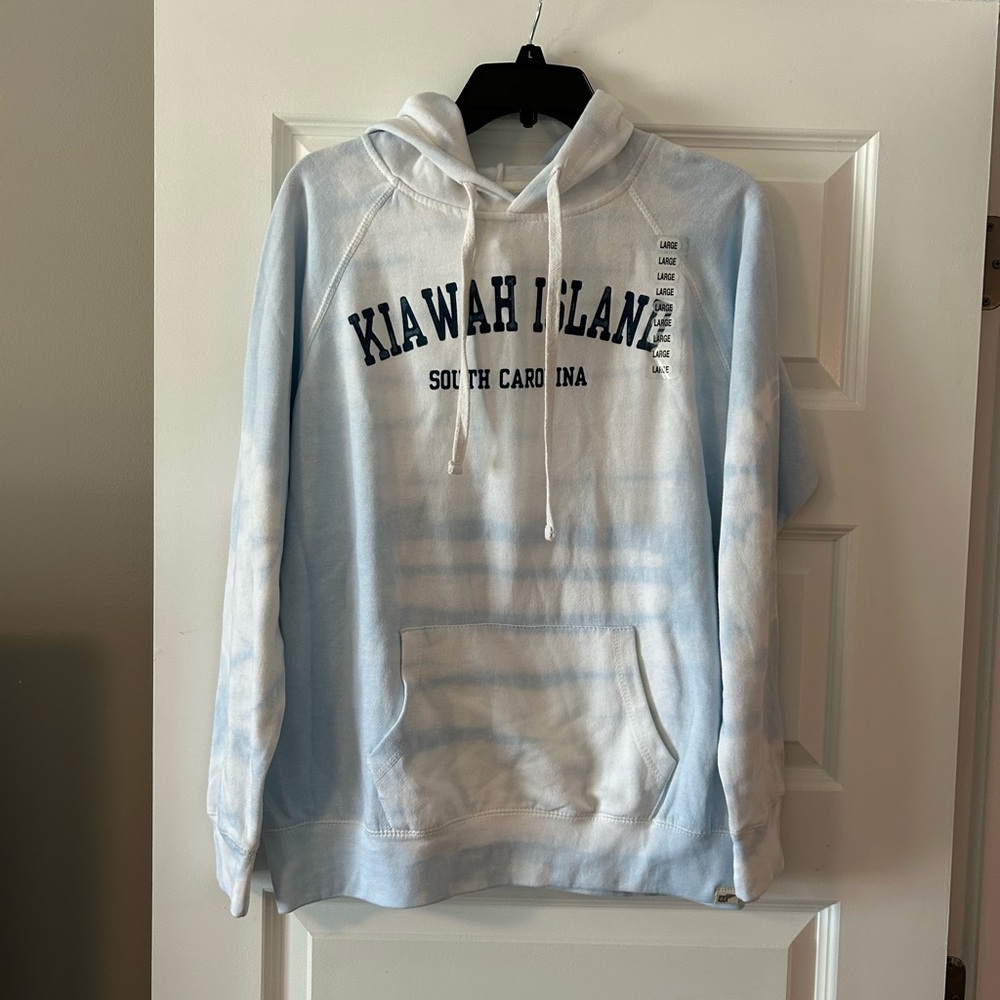 Blue and White Sweater “Kiawah Island”